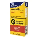 Nimesulida 100mg 12 Cpr